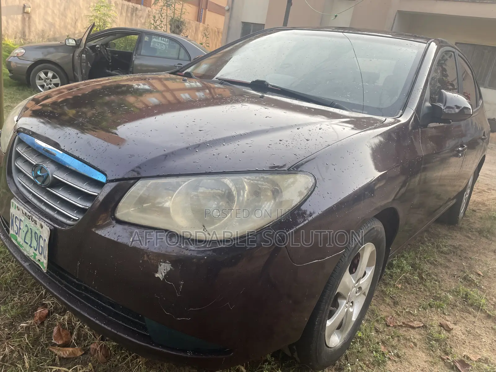 Hyundai Elantra 2008 Purple