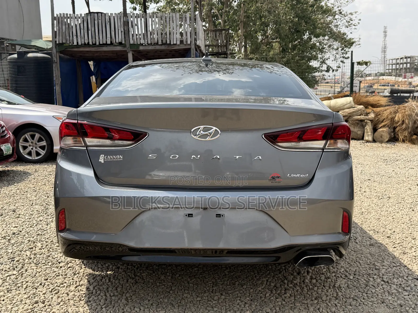 Hyundai Sonata Limited 2018 Gray