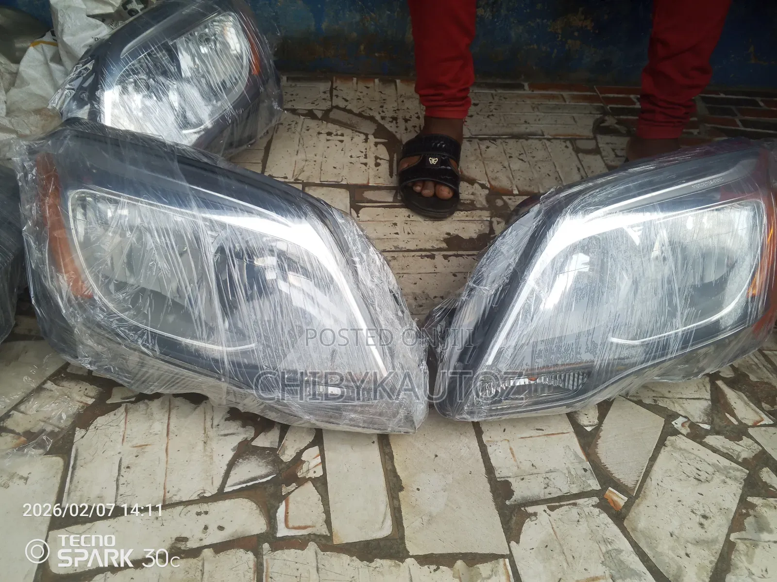 Head Light GLK 2014 Non Led