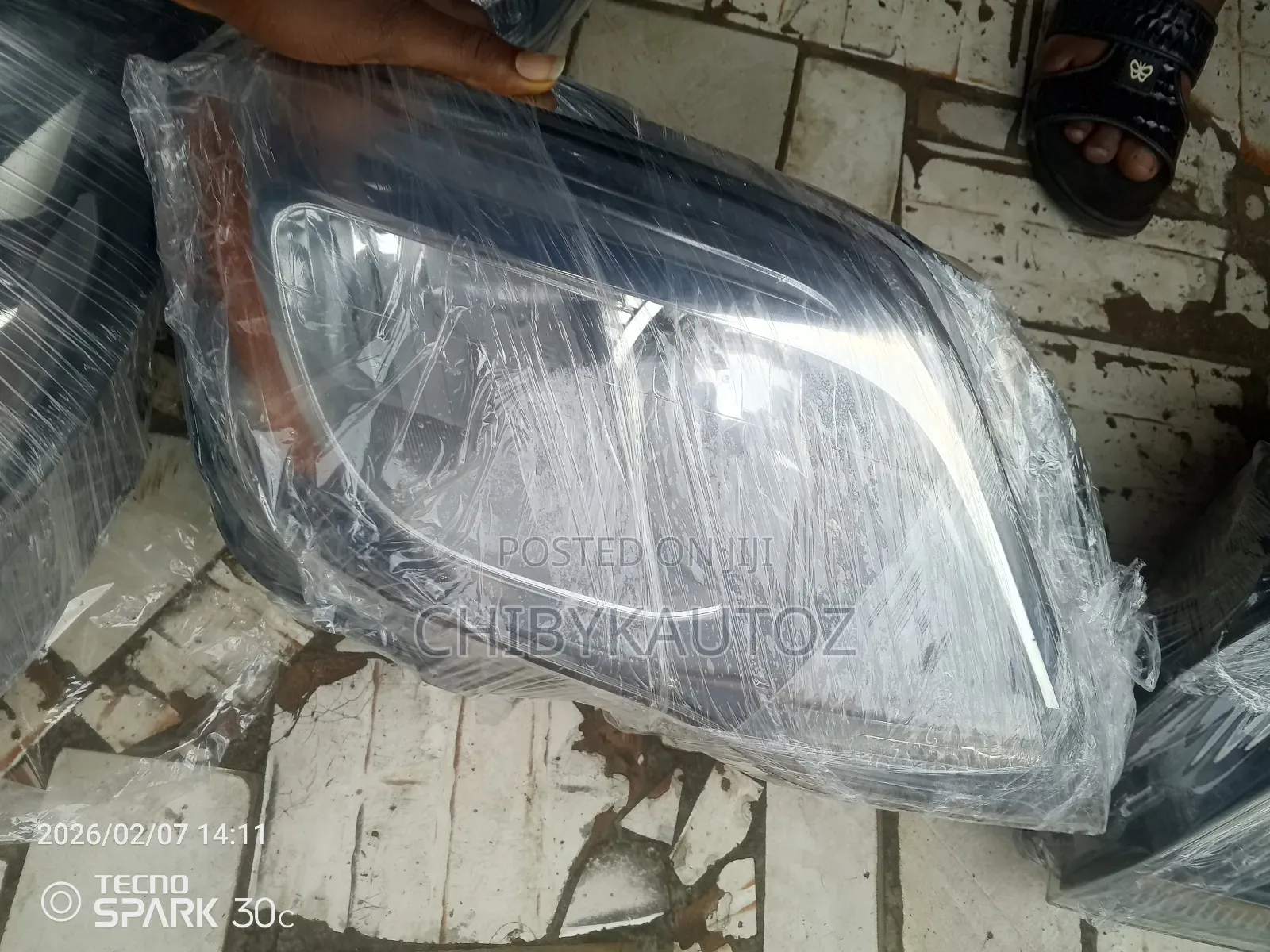 Head Light GLK 2014 Non Led