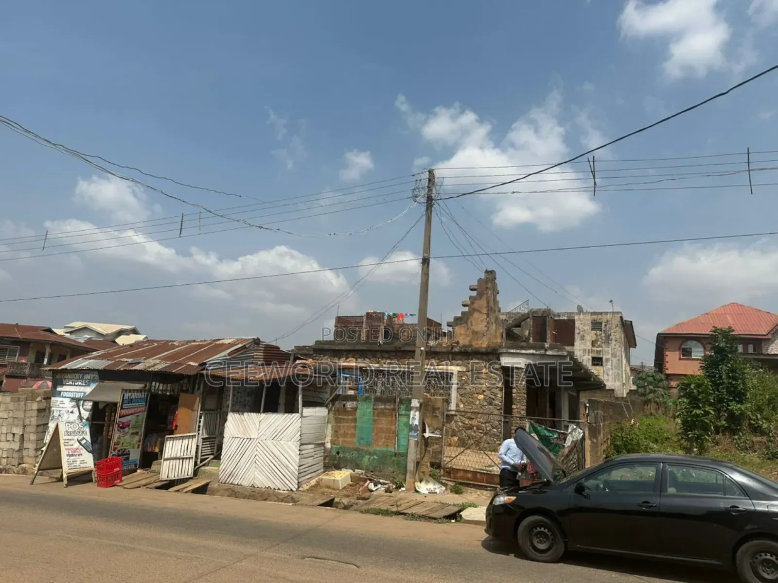 A Commercial Building on 500sqm at Oke Itunu Off Mokola