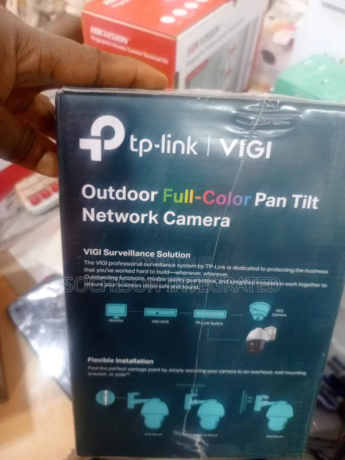 To Link Outdoor Full Colour Pan Tilt Network Camera 4mp H.265+