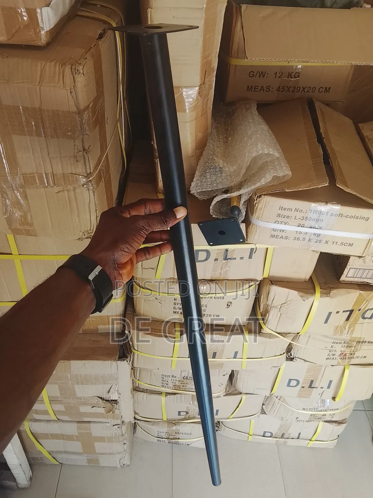 Pencil Leg Pure Black