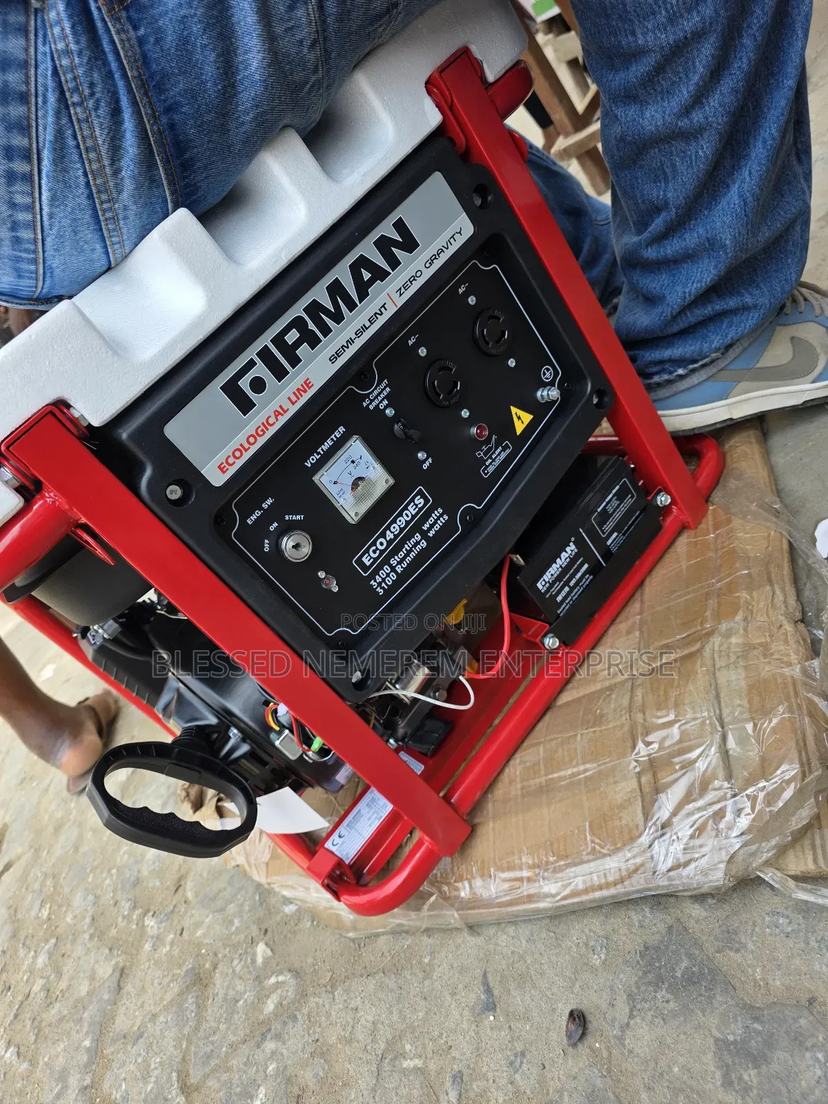 Original Firman 4.5kva Petrol Generator 100% Copper Coil
