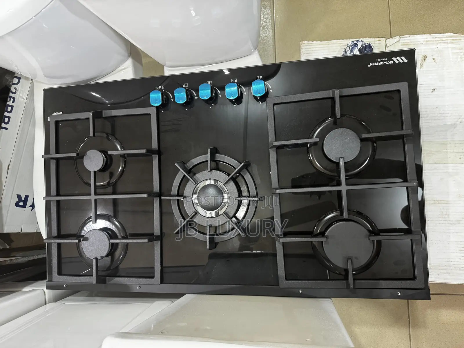 5 Burner Inbuilt Gas Cooker