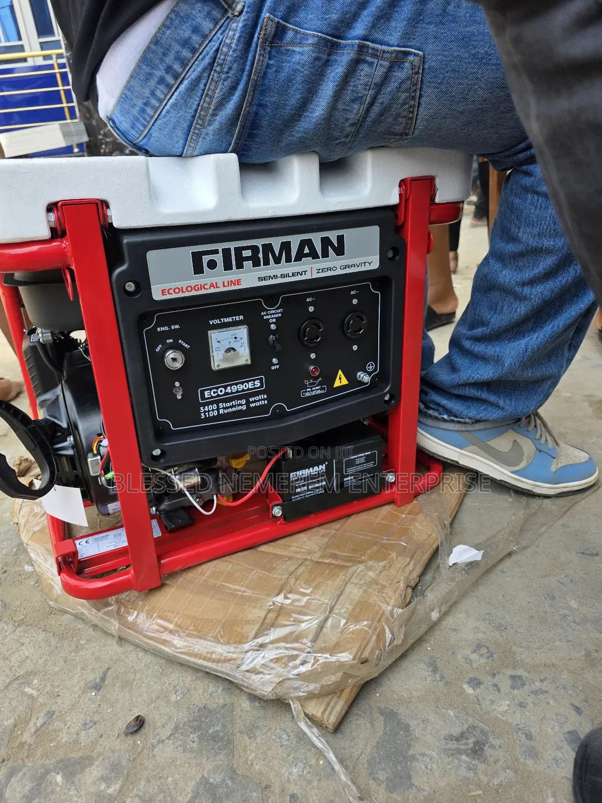Original Firman 4.5kva Petrol Generator 100% Copper Coil