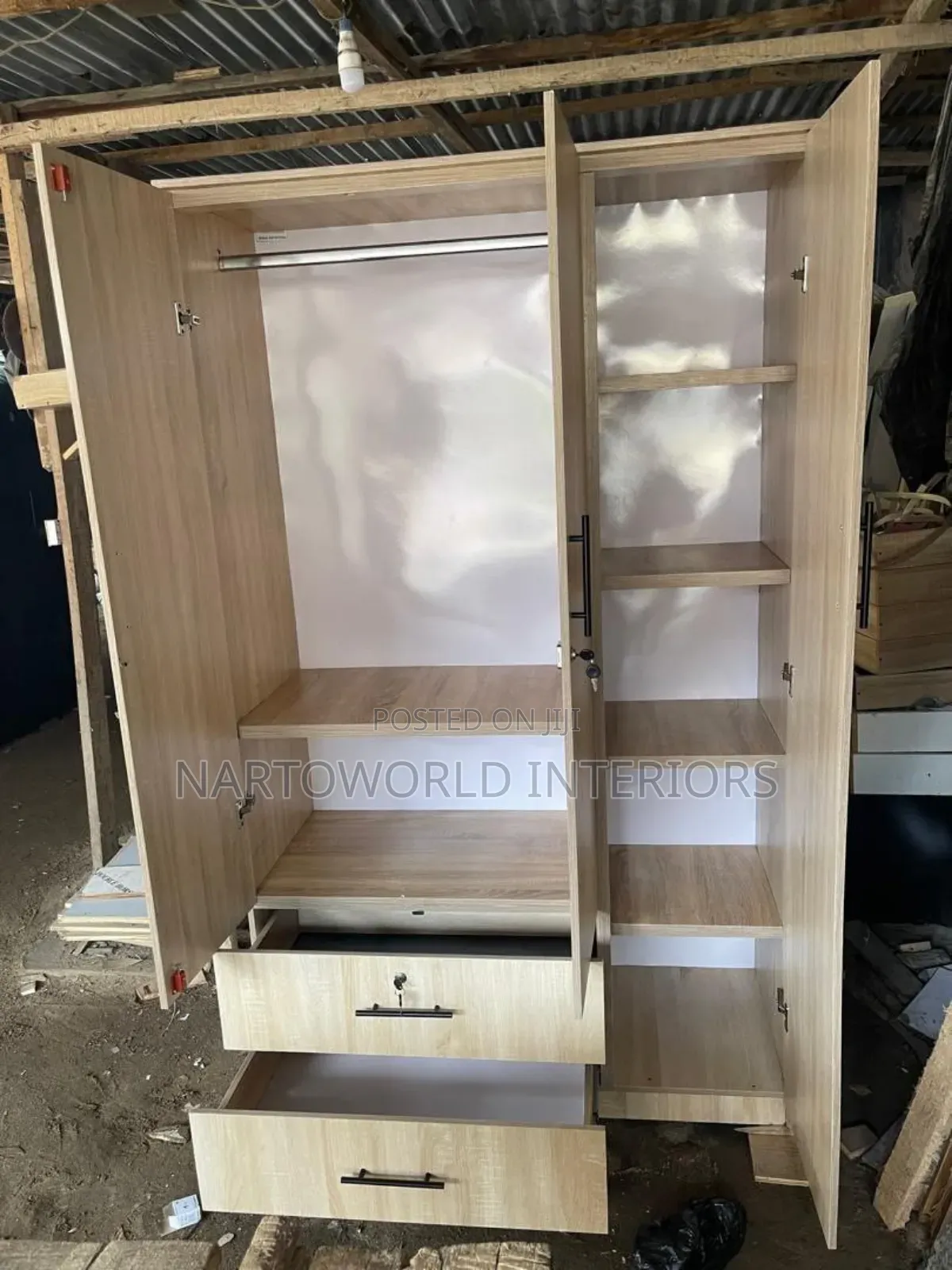 High Quality 4by6wardrobe Made With HDF