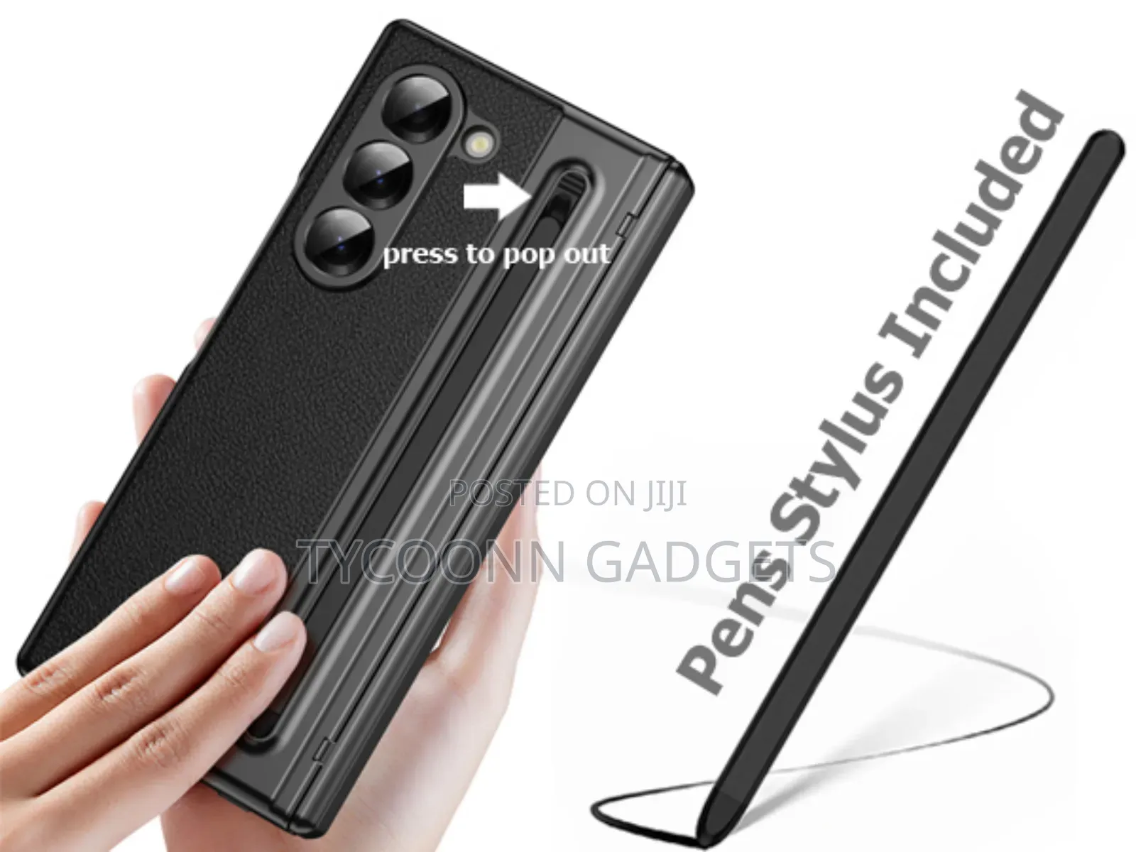 360 Ultra Slim Protective Case for Samsung Z Fold 3 4 5 6 7 With S Pen