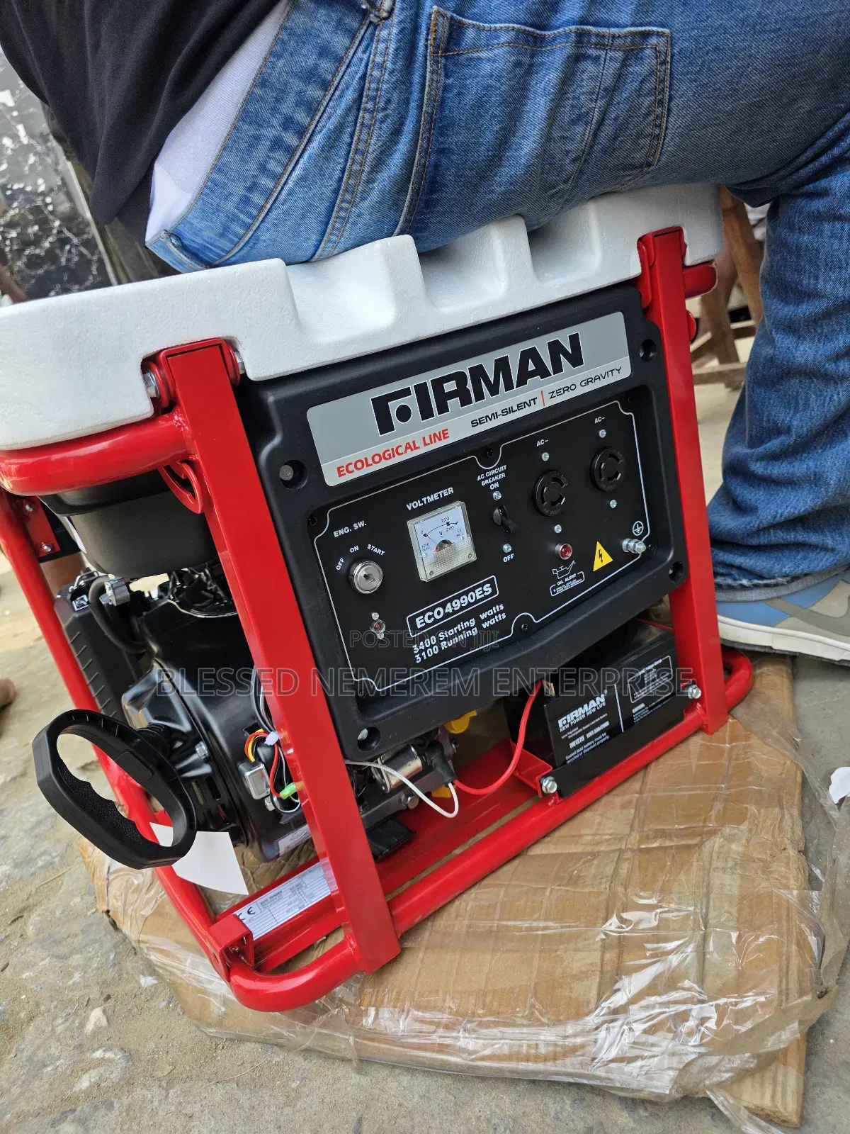 《》Heavy Duty 4.5kva Firman Petrol Gen 100%Copper Coil