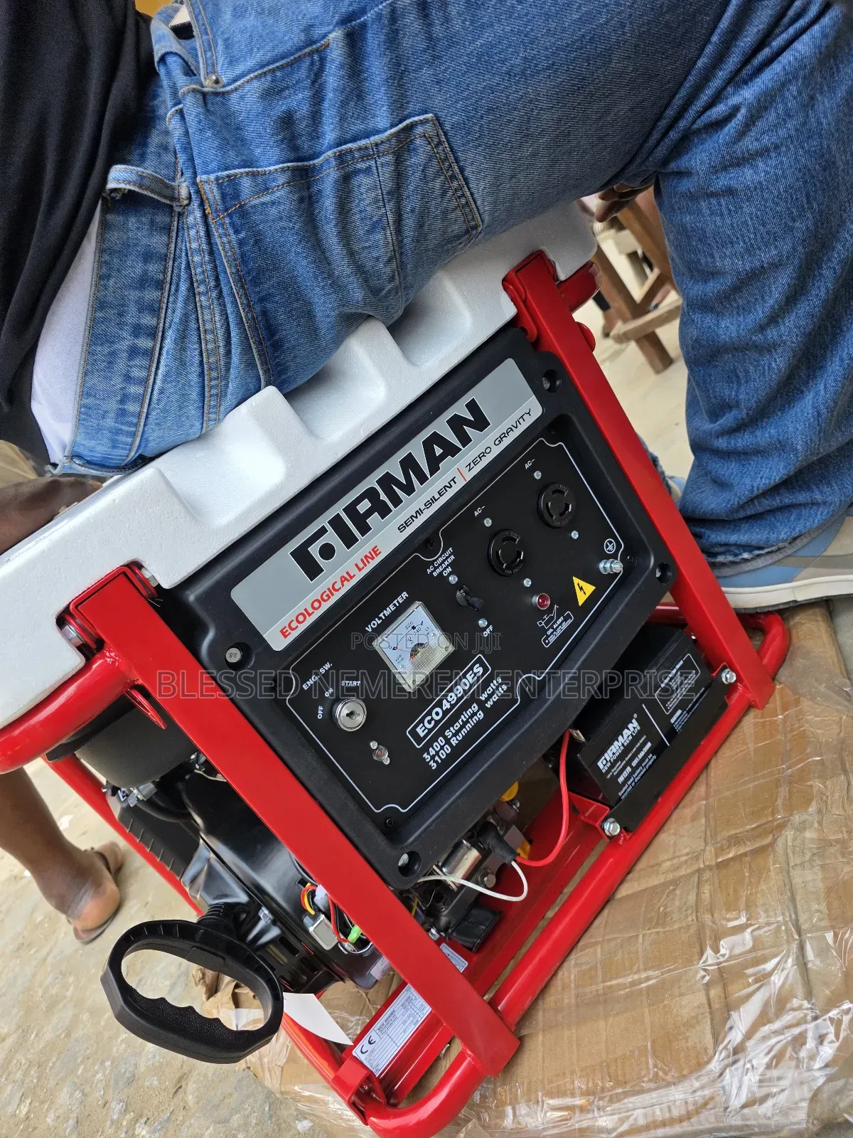 ☆¤Best Firman Petrol Generator Model Eco4990e2 100%Copper Coil