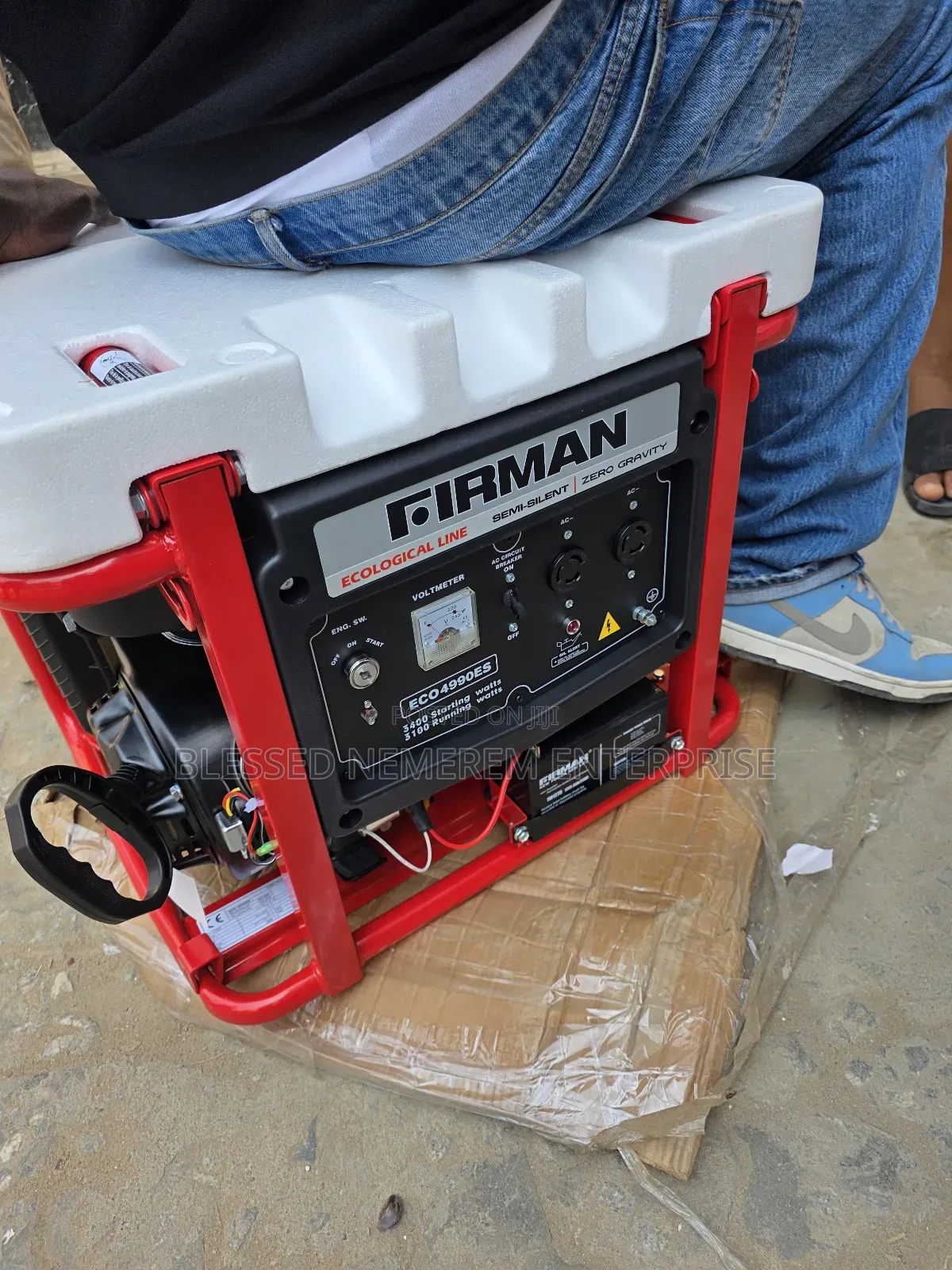 ☆¤Best Firman Petrol Generator Model Eco4990e2 100%Copper Coil