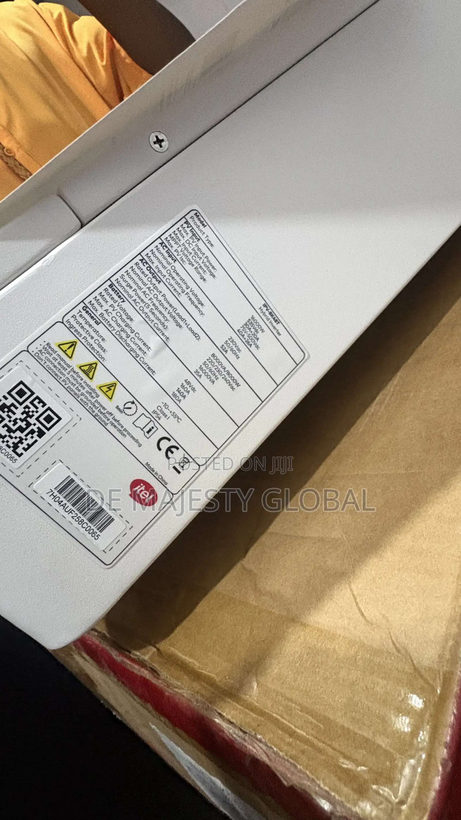 8kw 48v Itel Hybrid Inverter