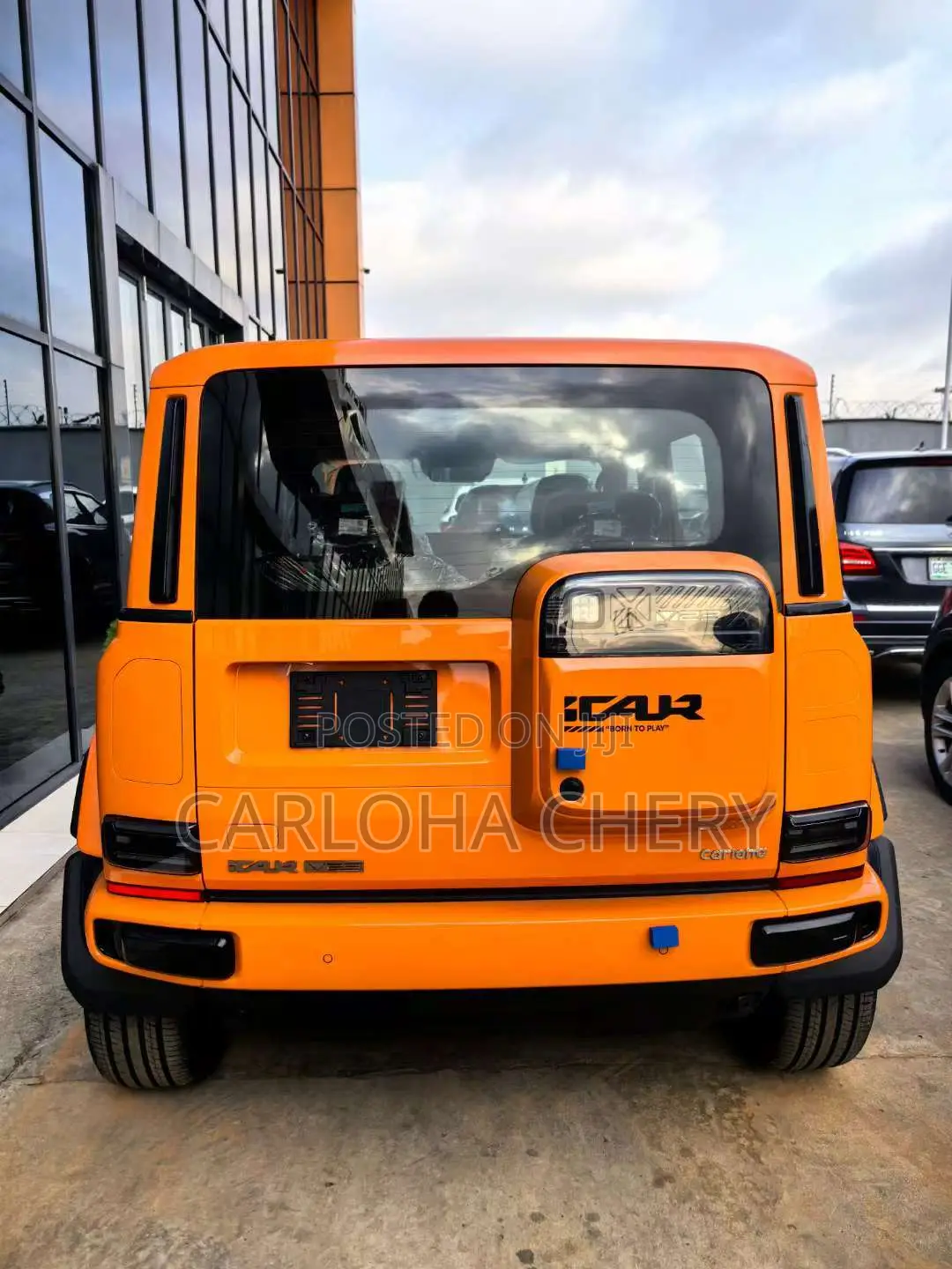 New Chery iCar EQ3 2025 Orange