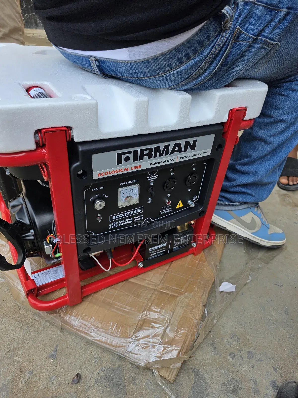 ♤■□ Firman Petrol Generator Model Eco4990e2 100%Copper Coil(4.5kva)