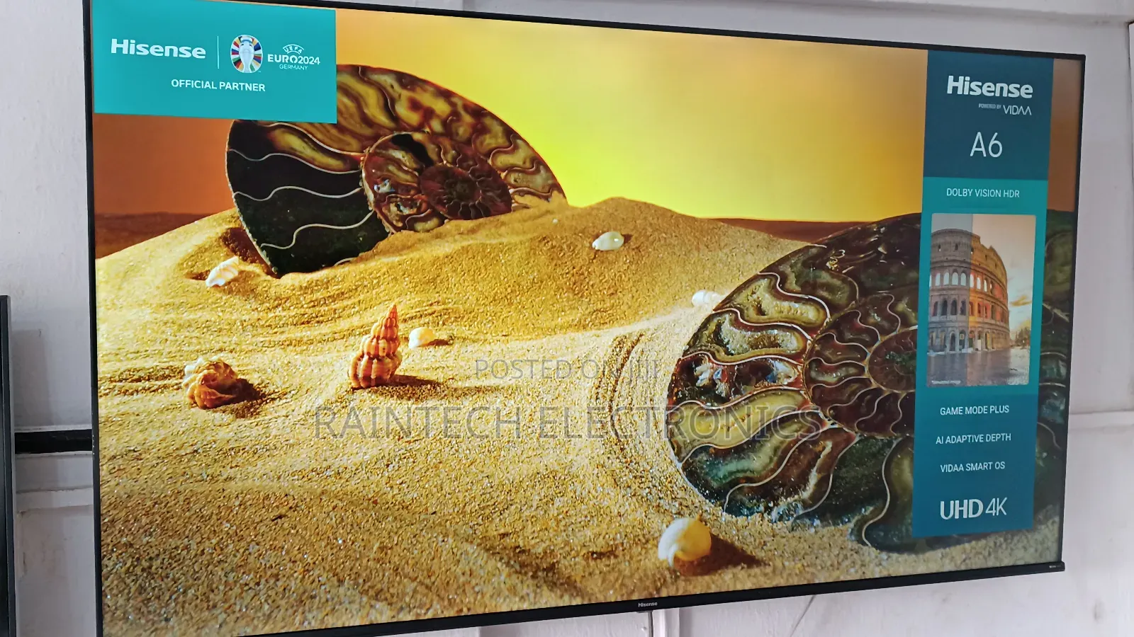 65inches Hisense Frameless Smart TV