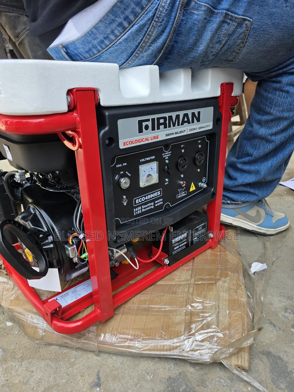 ☆¤High Quality Firman Petrol Gen 4.5kva 100%Copper Coil