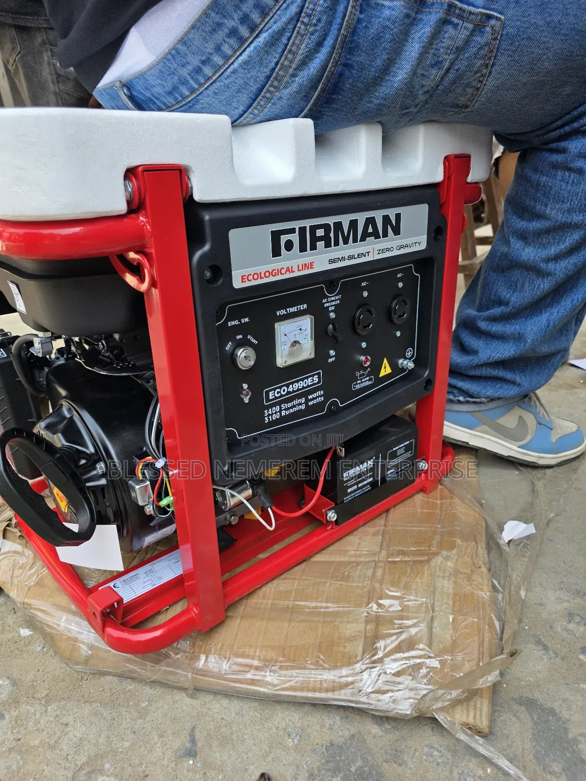 ☆¤High Quality Firman Petrol Gen 4.5kva 100%Copper Coil