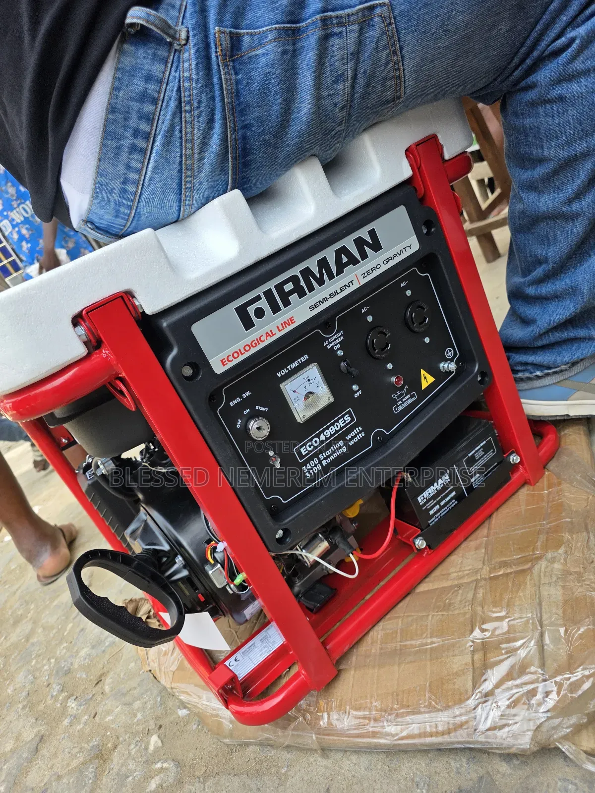 I Sell Firman Petrol Gen Model Eco4990e2 100%Copper Coil 4.5kva