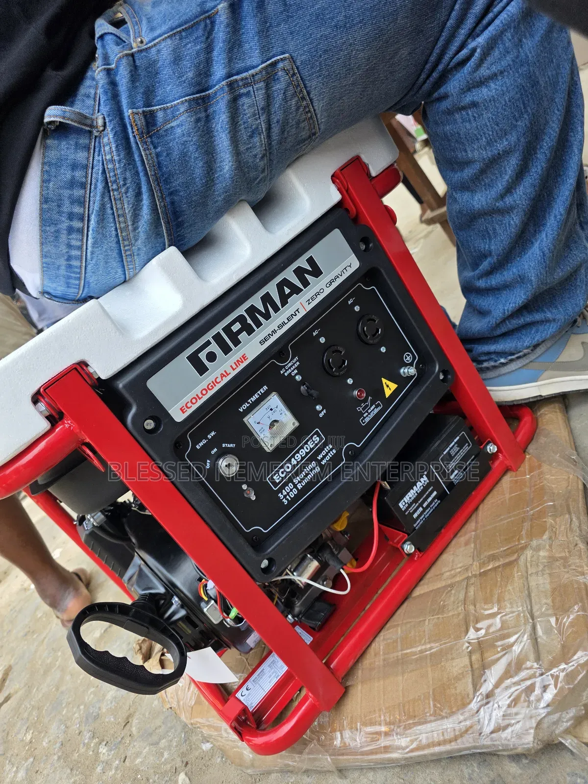 I Sell Firman Petrol Gen Model Eco4990e2 100%Copper Coil 4.5kva
