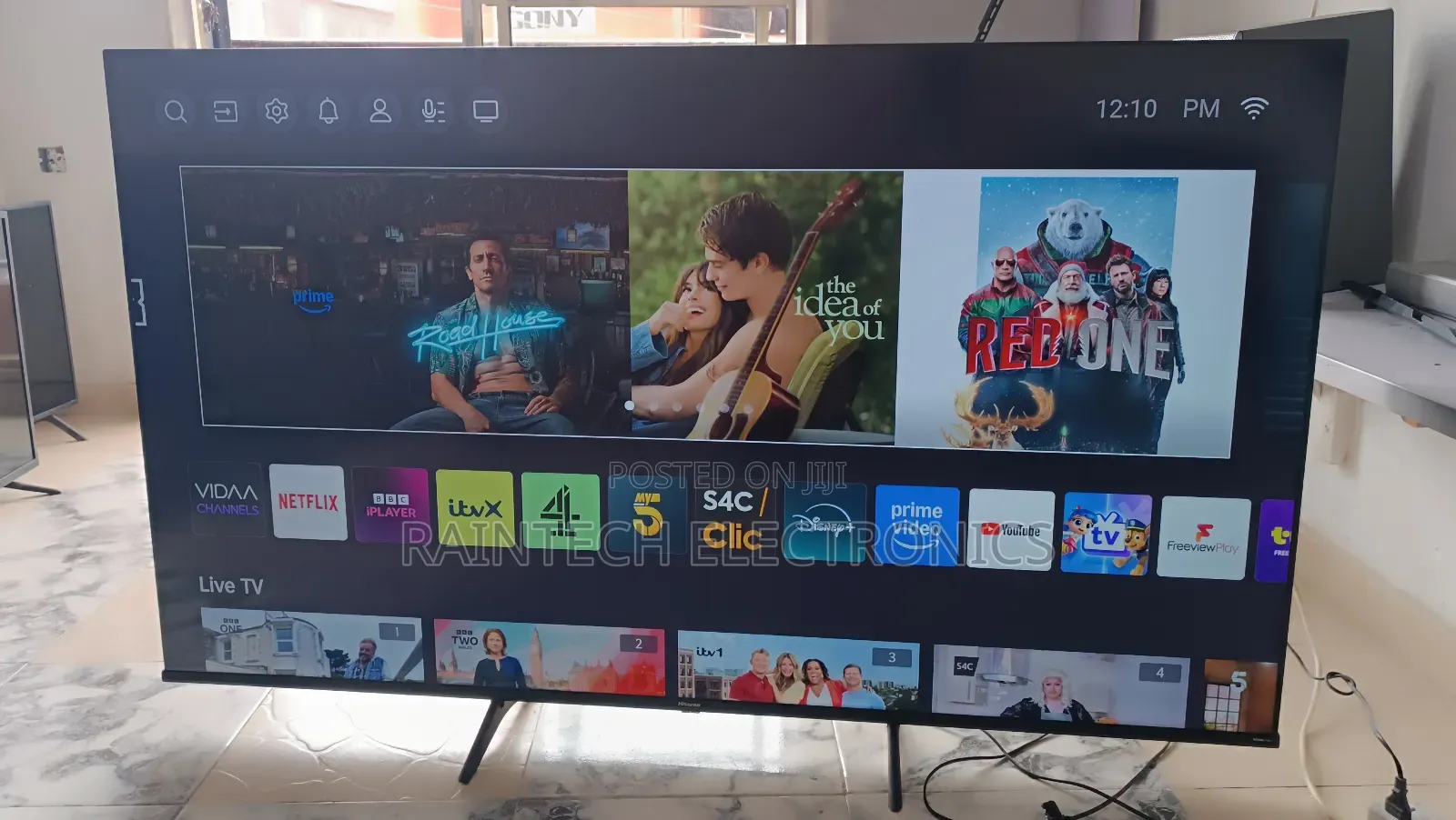 75inches Hisense Frameless Smart TV