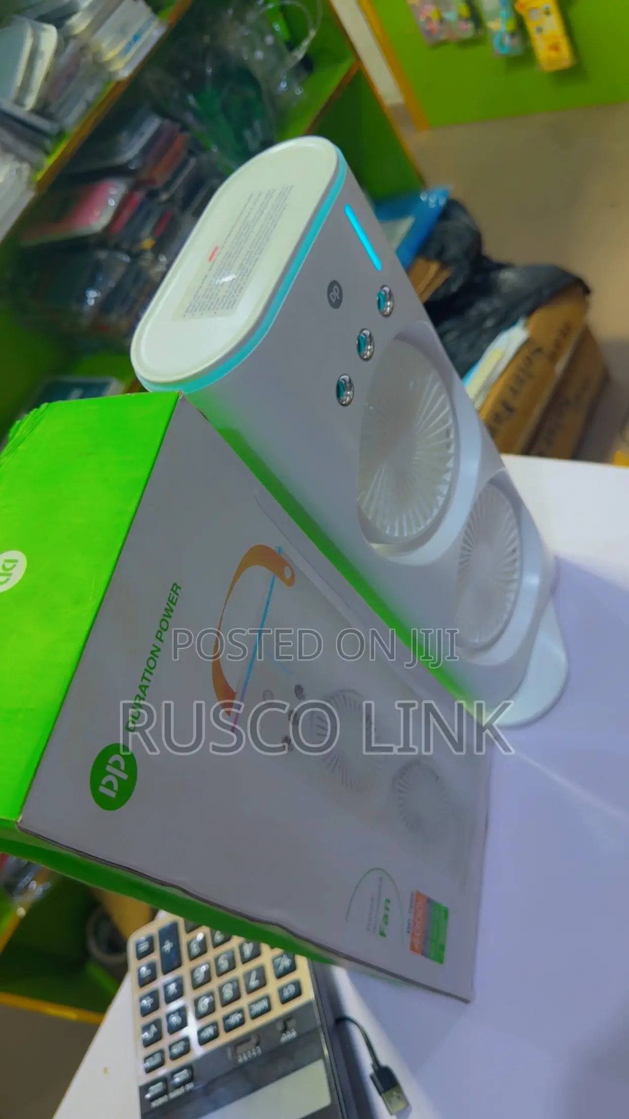 Rechargeable Humidifier Fan
