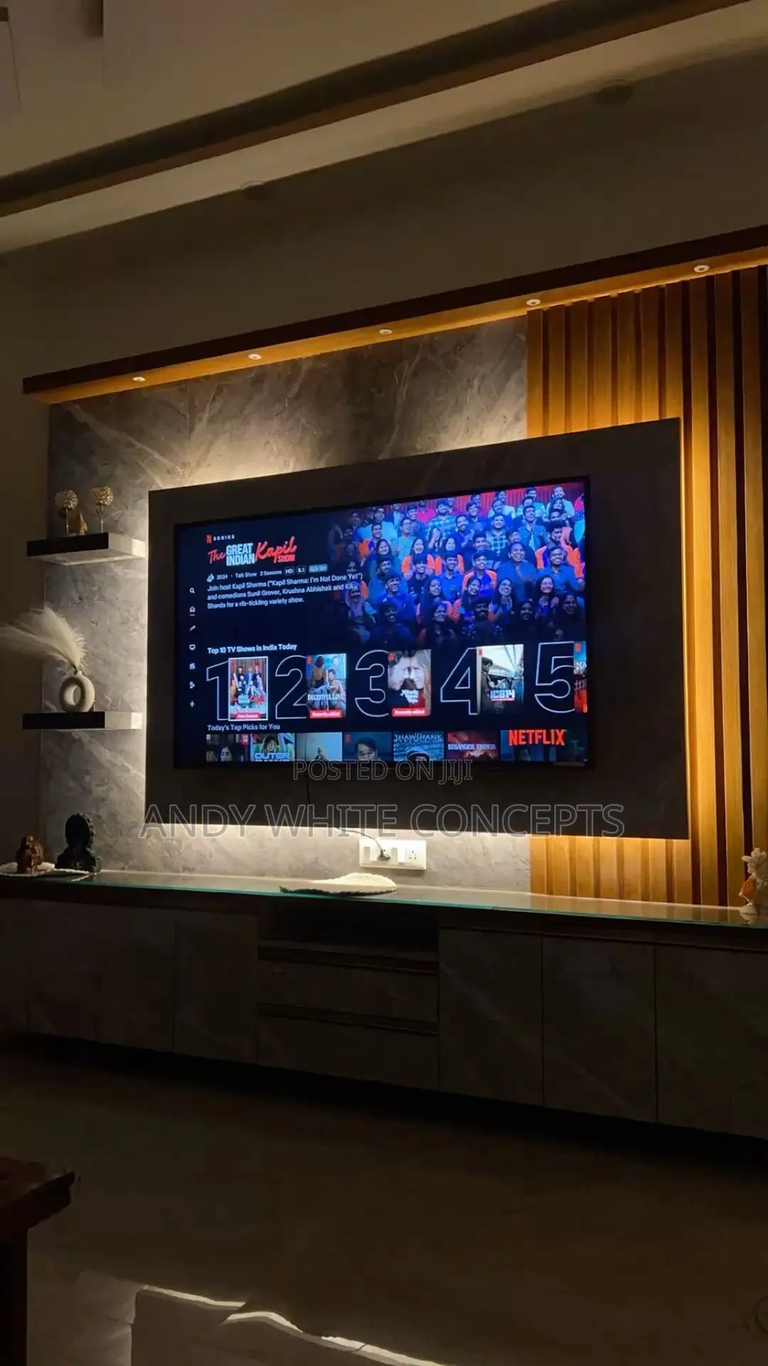 Tv Console Installation