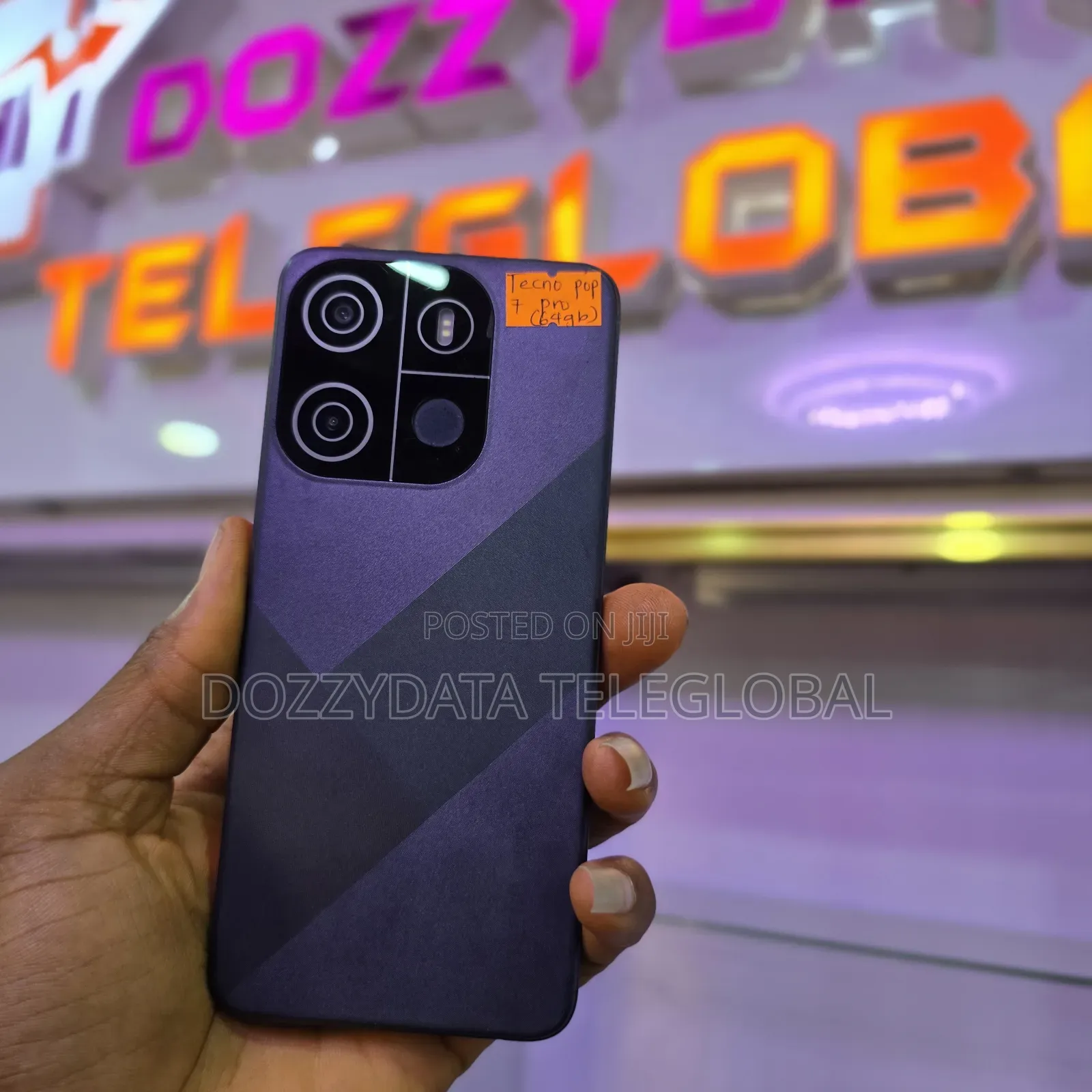 Tecno Pop 7 Pro 64 GB Black
