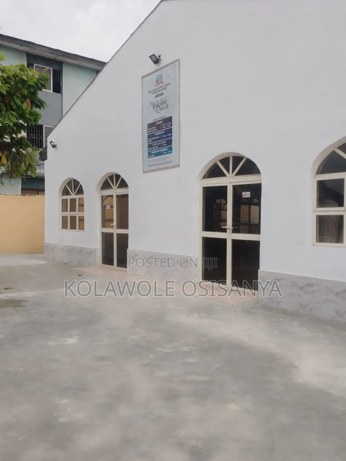An Open Hall for Sale in Unity Estate Egbeda