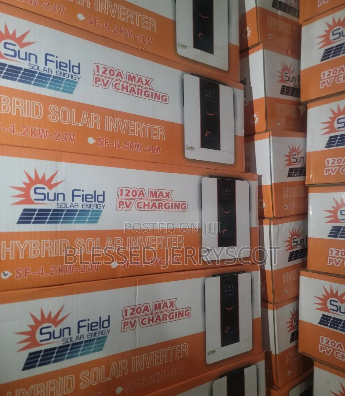 Sunfield 4.2kva 24v Hybrid Solar Inverters Available In Stock.