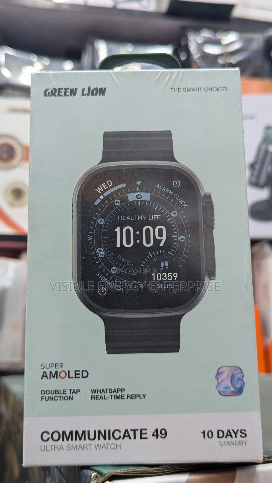 Green Lion Communicate 49 Ultra Smart Watch.