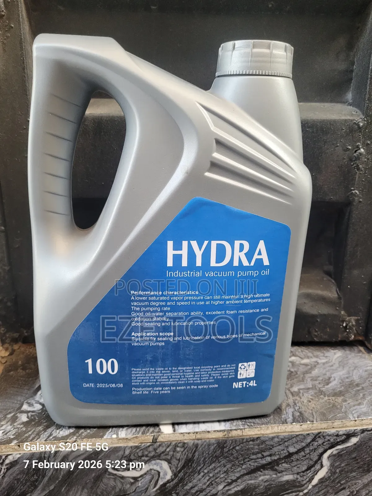 Hydra Premium Vacuum Pump Oil