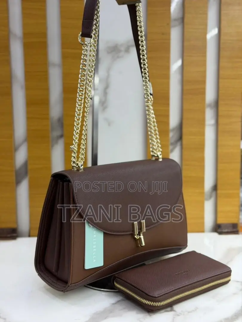 Chrisbella Original Gold Chain Office Bag