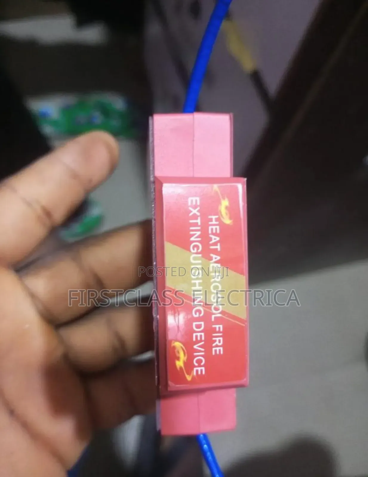 Heat Aerosol Fire Extinguishing Device