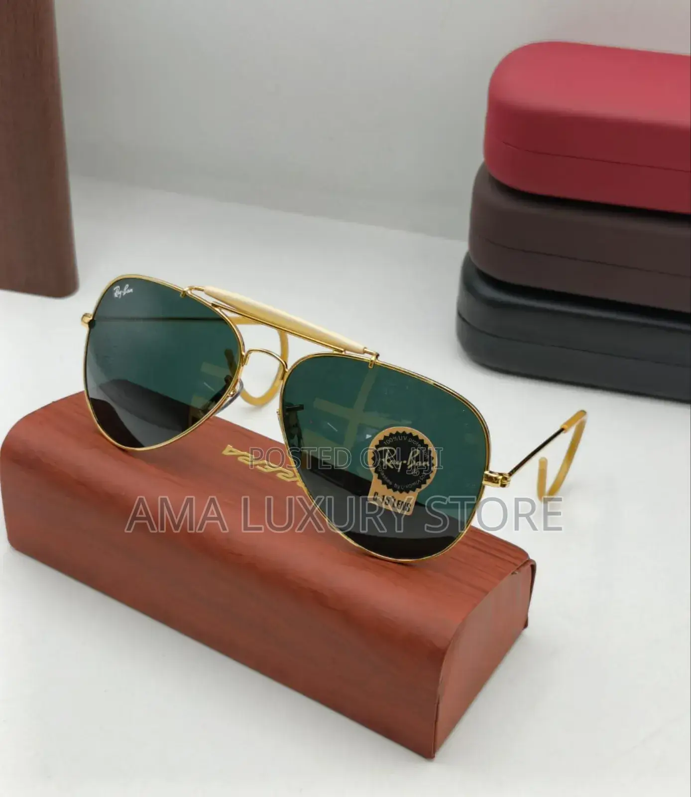 Rayban Luxury Sunglasses - Premium Frame Uv Protection