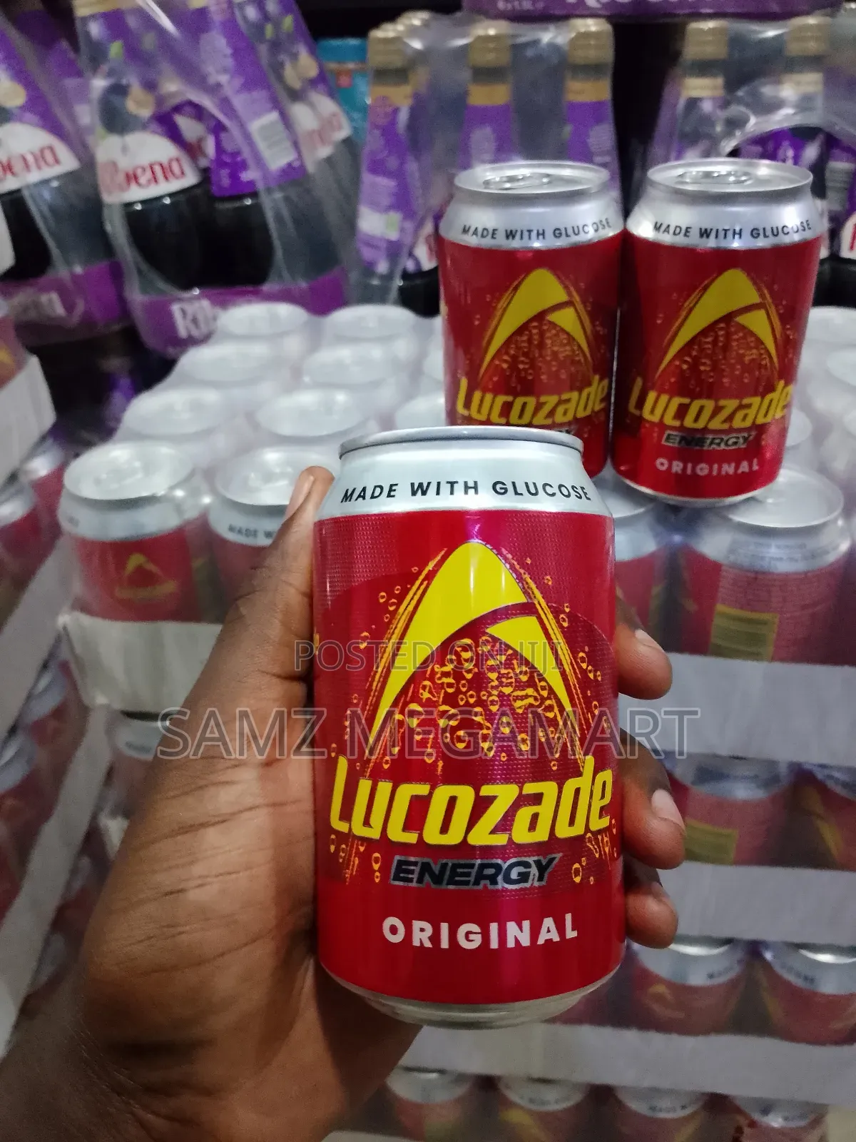Lucozade Energy Original 24×330ml – Fast Energy Boost