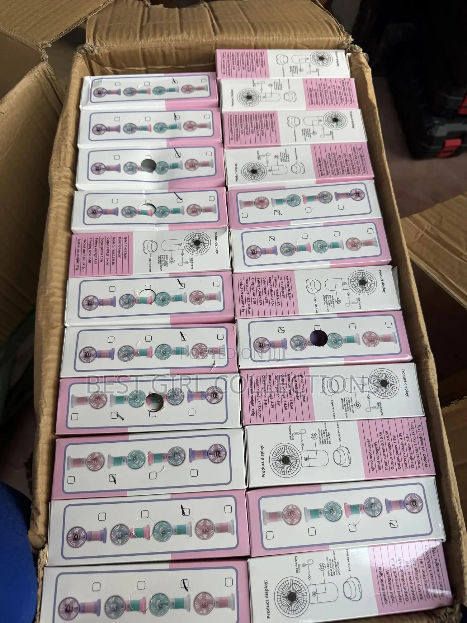 Rechargeable Mini Handheld Fans