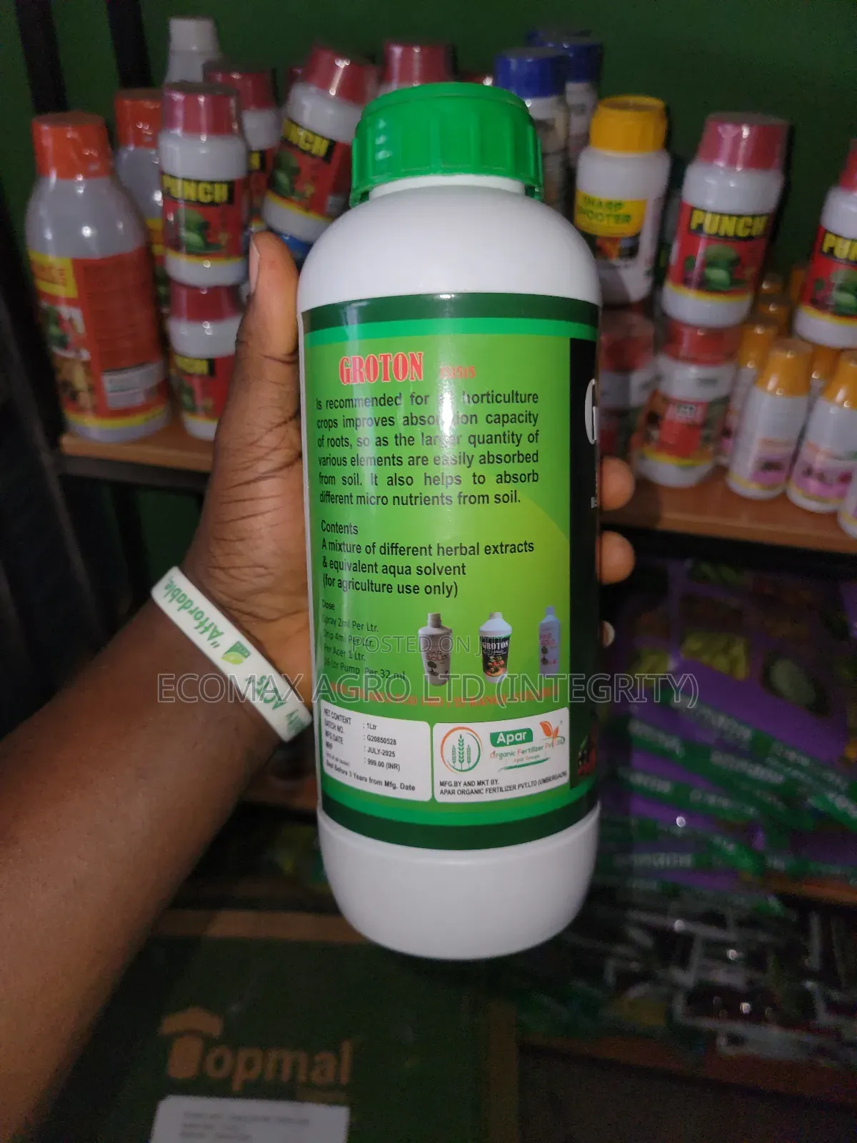 Groton - Organic Extract Fertilizer - Aqua Solvent