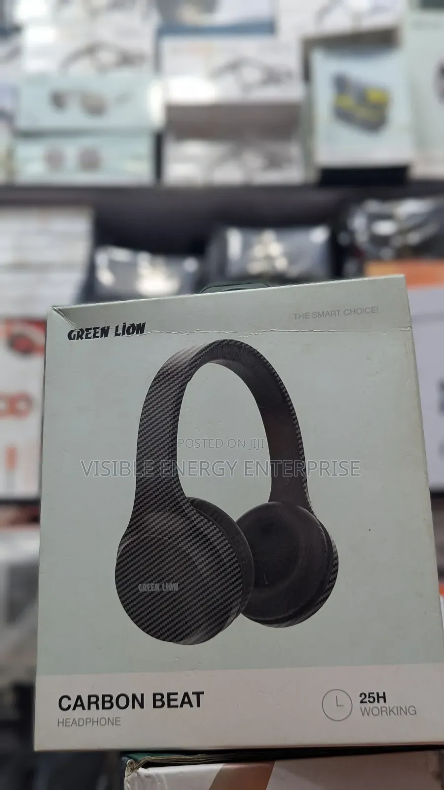Green Lion Carbon Beat Headphone.