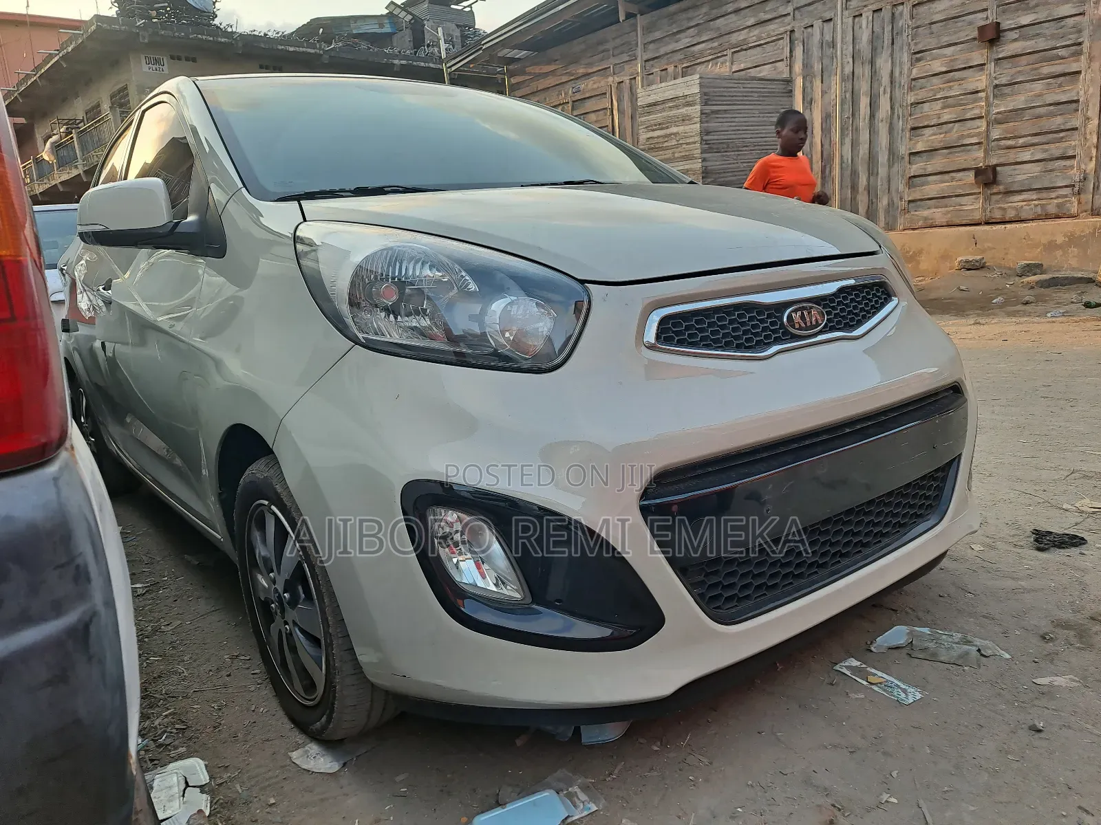 Kia Morning 2014 Off white