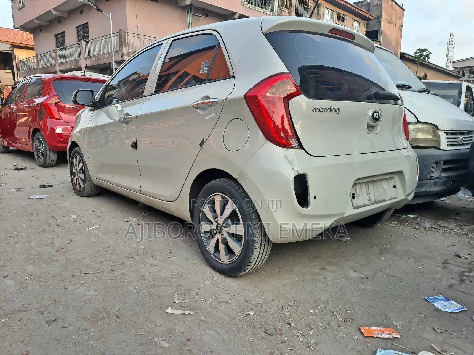 Kia Morning 2014 Off white