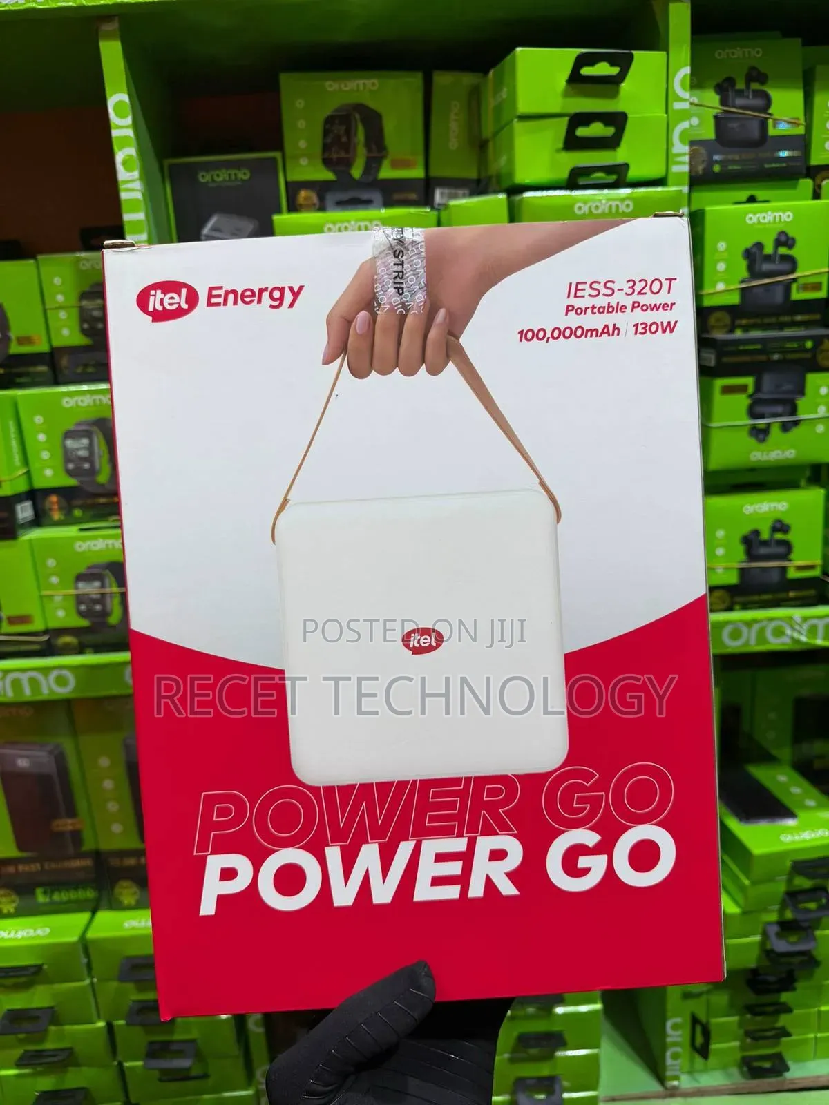 Itel 100000mah Power Bank 130w 100kmah