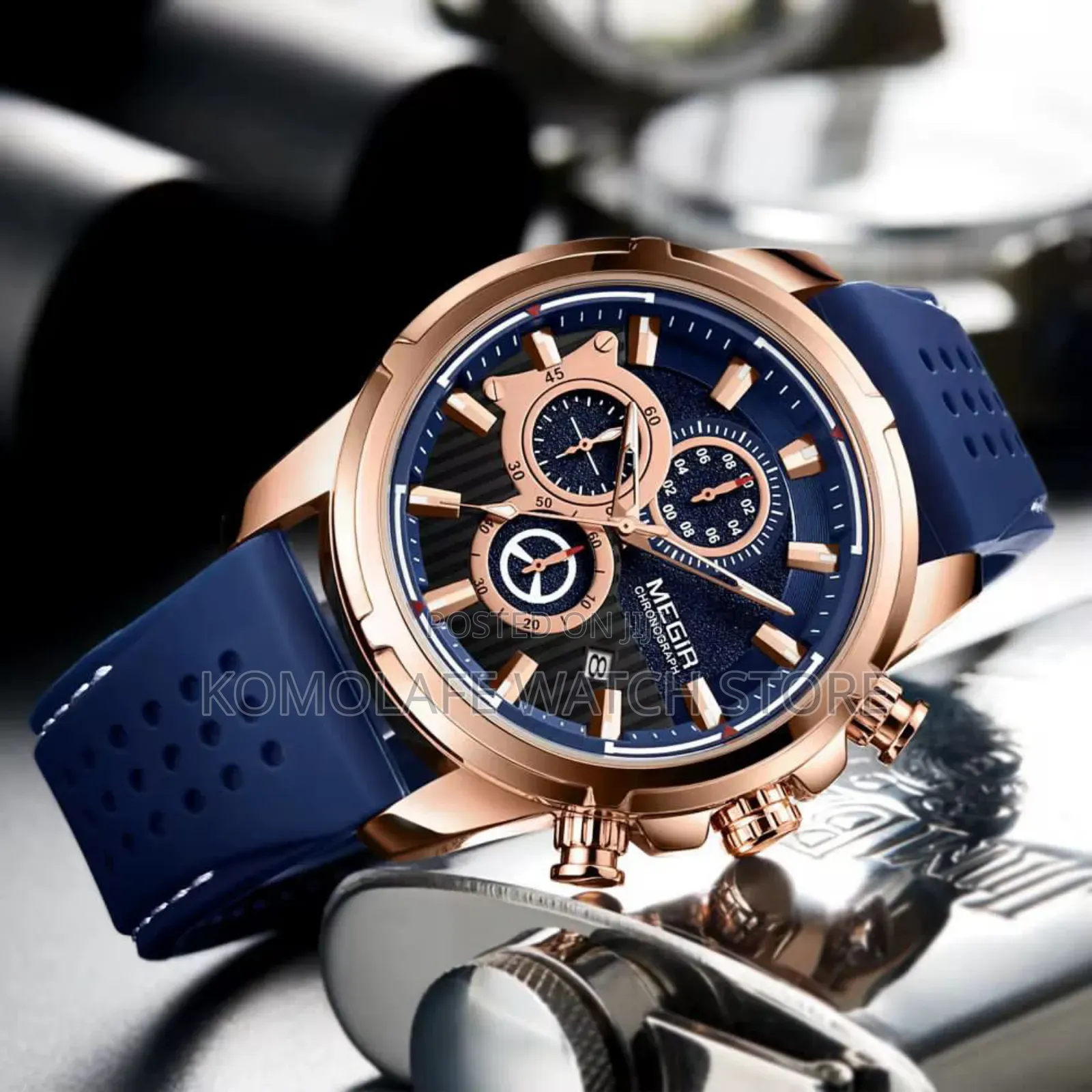 Megir Chrono Watch