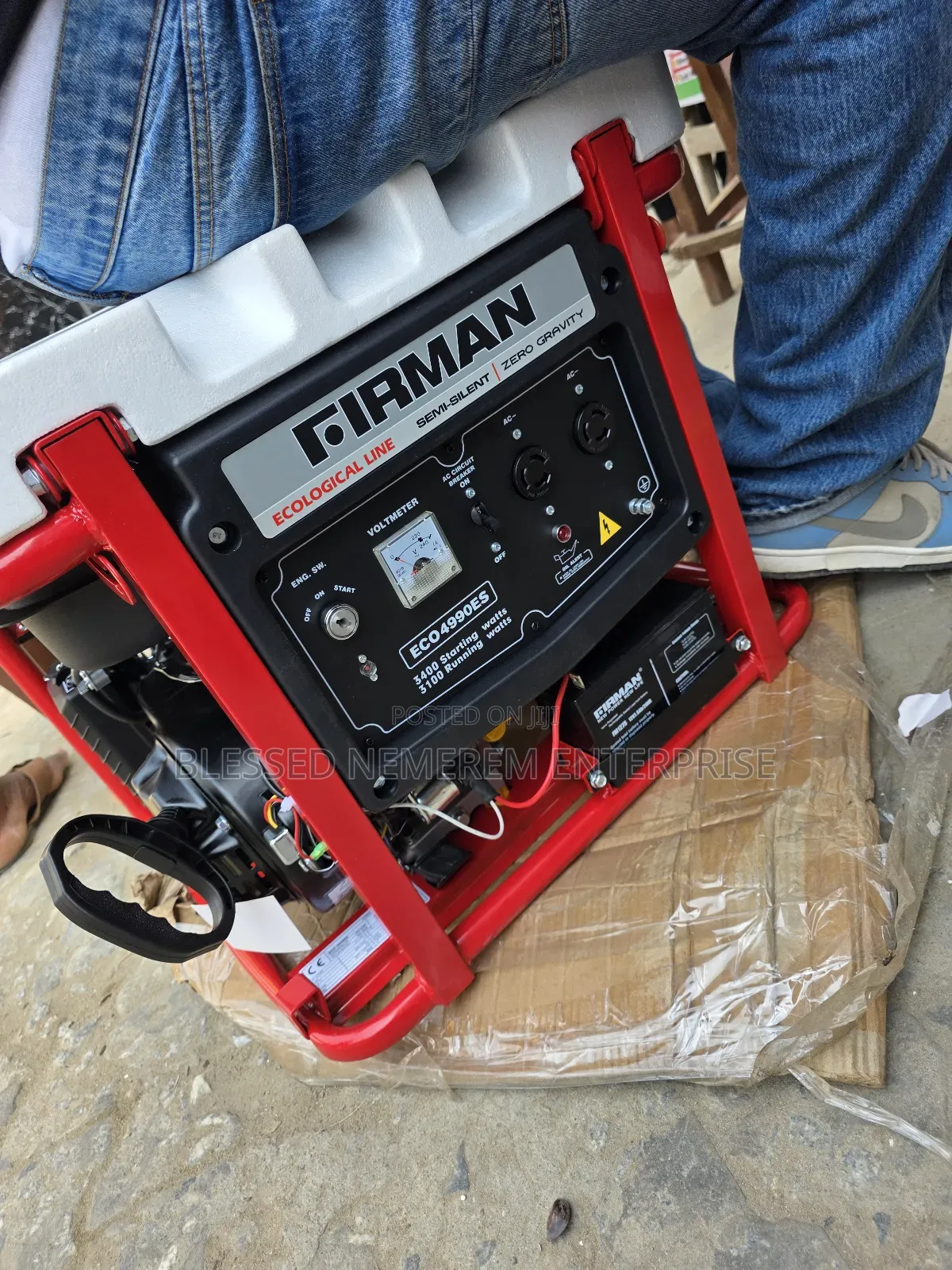 {4.5kva}Original Firman Petrol Generator 100%Copper Coil