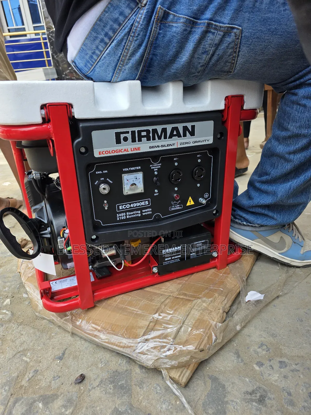 {4.5kva}Original Firman Petrol Generator 100%Copper Coil