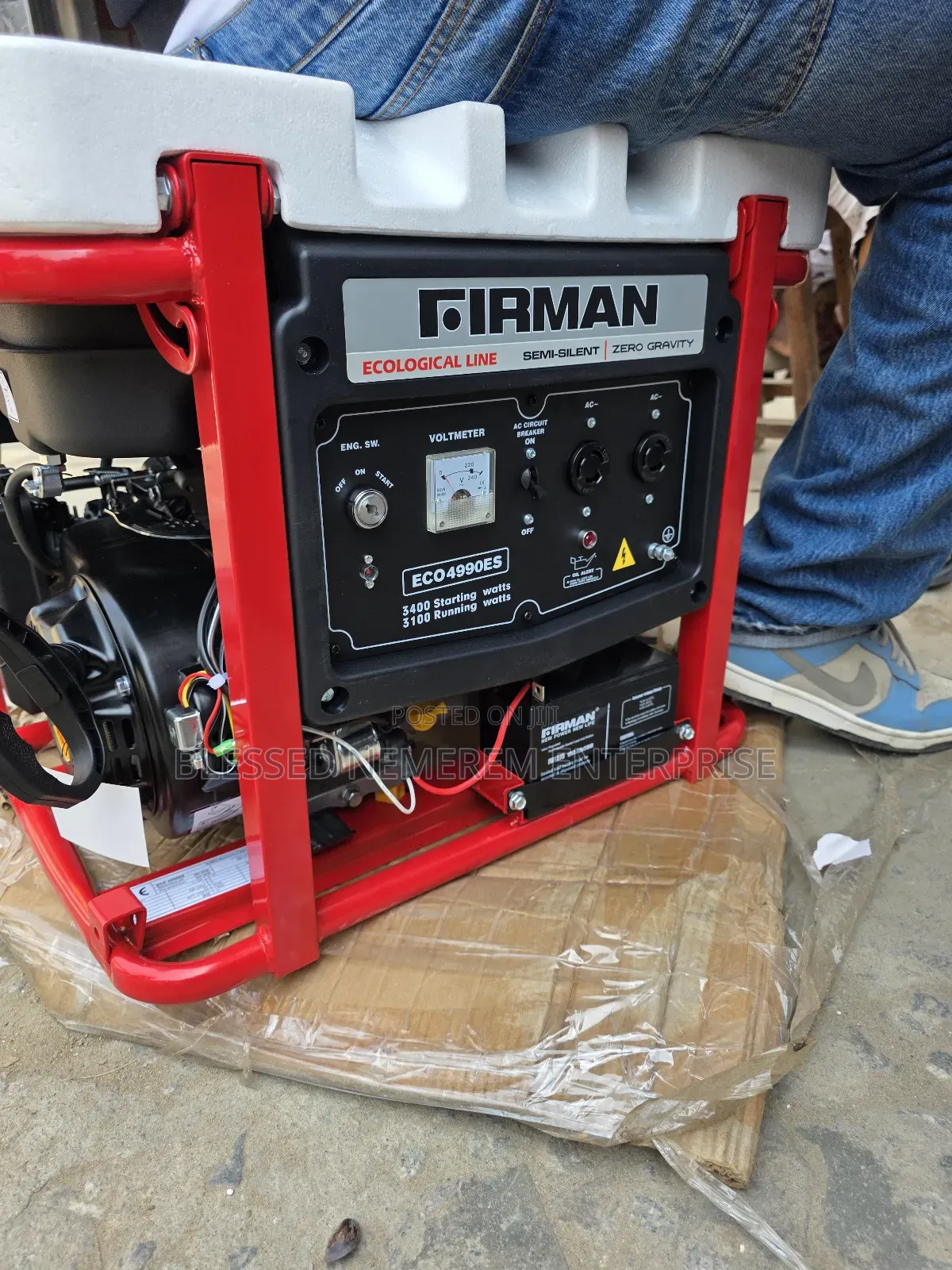 □》》Heavy-Duty 4.5kva Firman Petrol Generator 100%Copper Coil