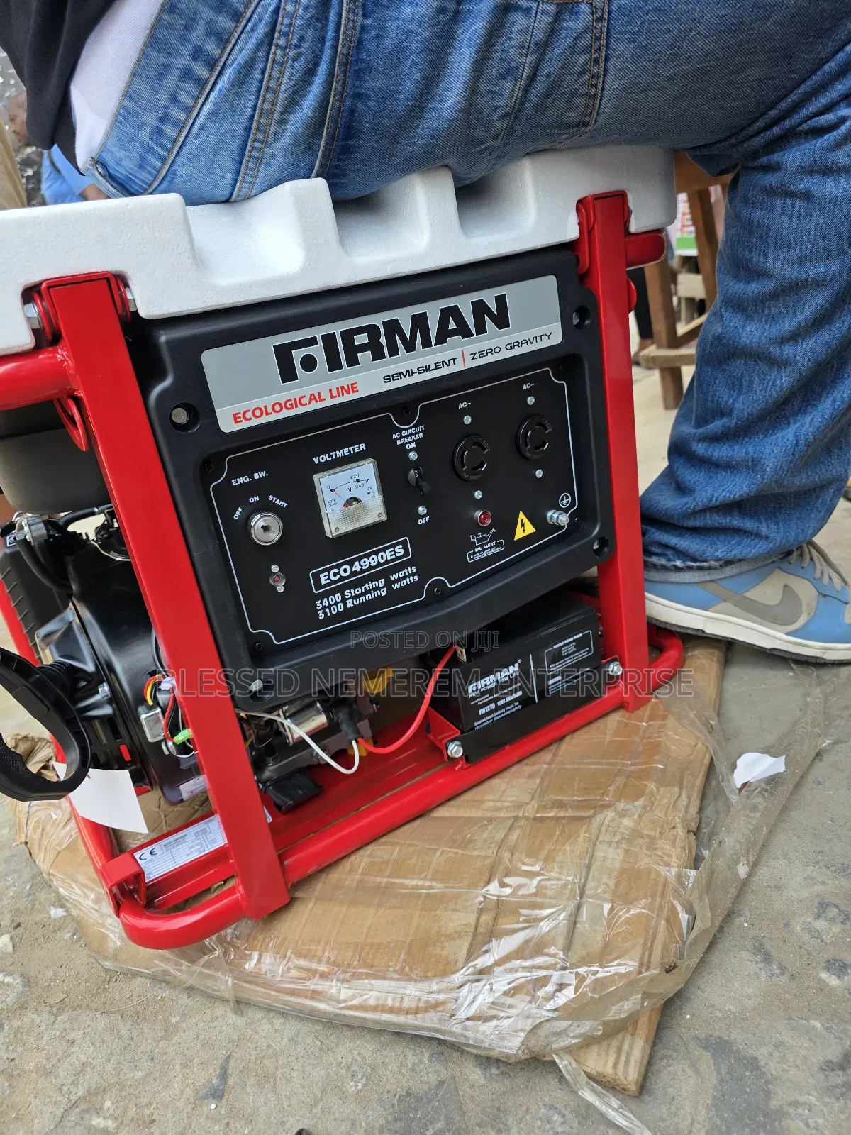 ○●{Powerful 4.5kva Firman Petrol Gen 100%Copper Coil}