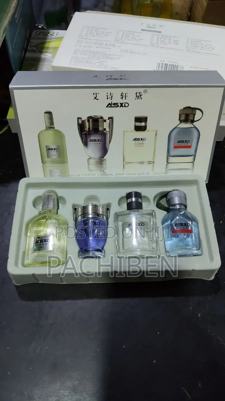 -17 SXD Black Black Gold 4 in 1 Perfume