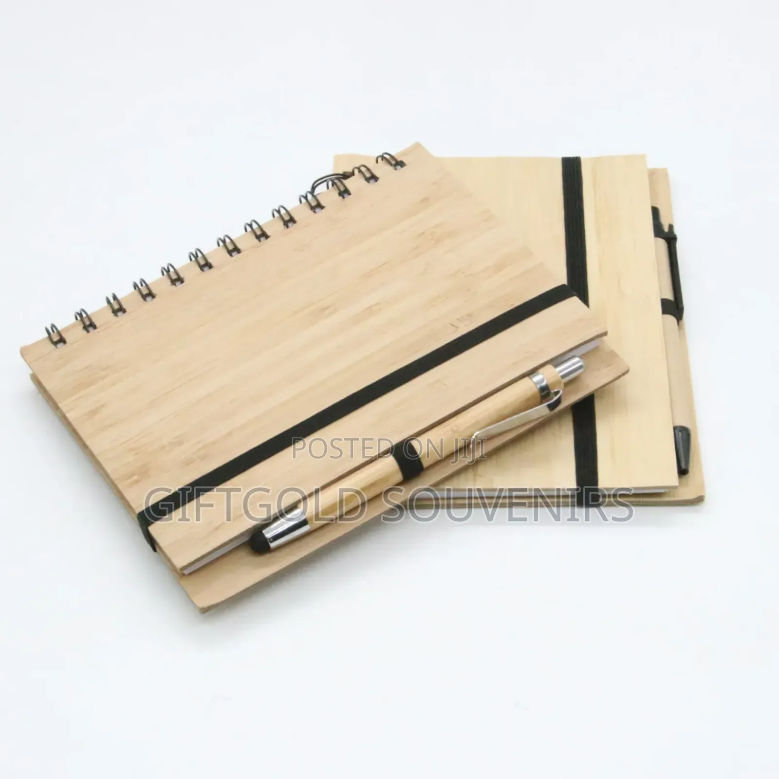 A5 Wooden Notebook With Pen