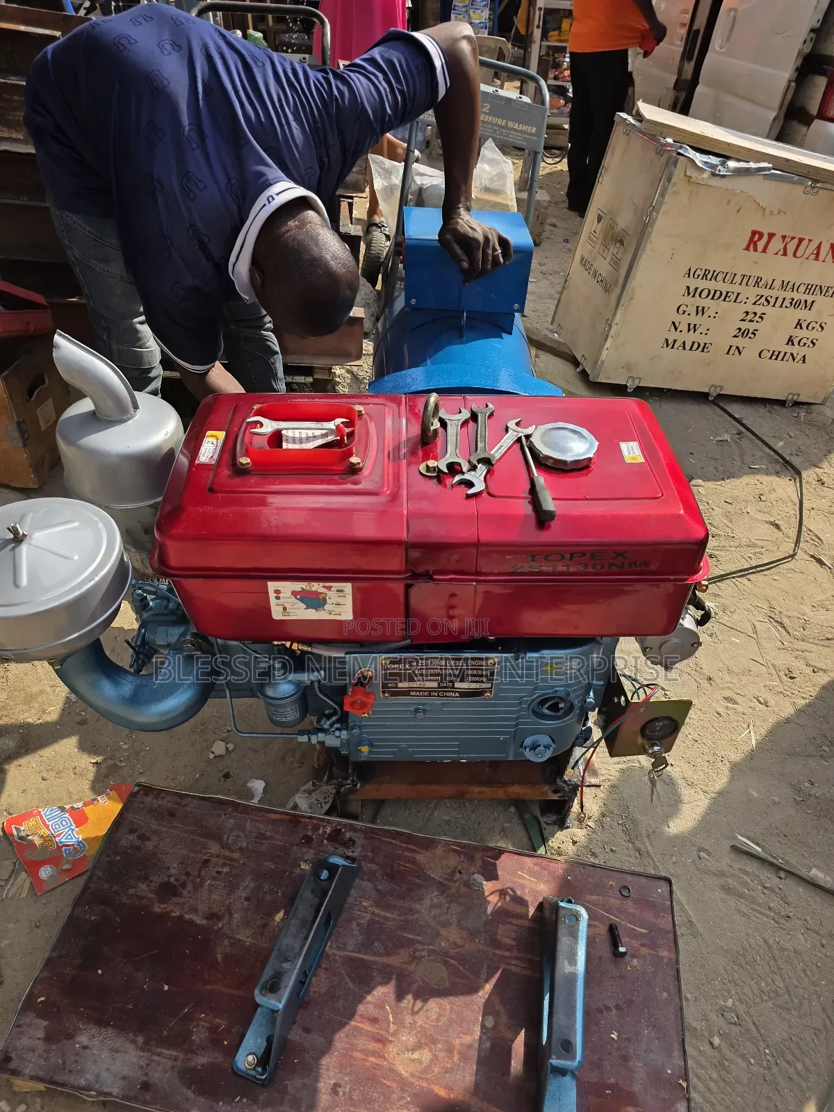 Heavy-Duty 15kva Basic Diesel Gen With 1115 Engine 100%Copper Coil
