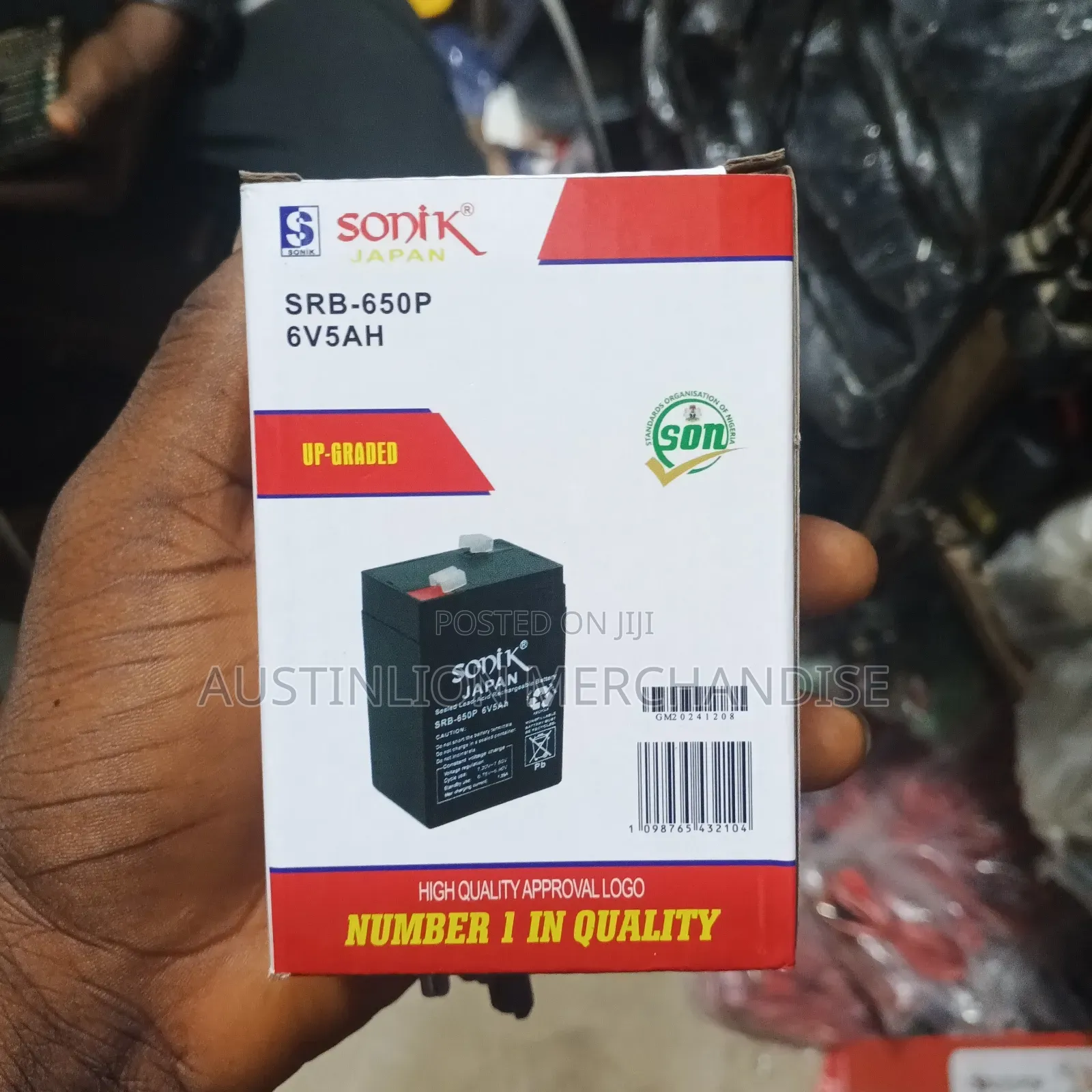 Sealed-Lead Acid Rechargeable Battery